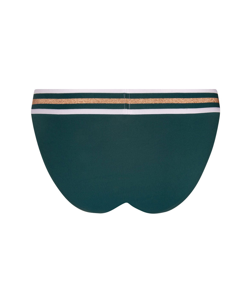 Slip de bain taille basse Lise Charmel bain Énergie Nautique pacifique ABA0435-PN