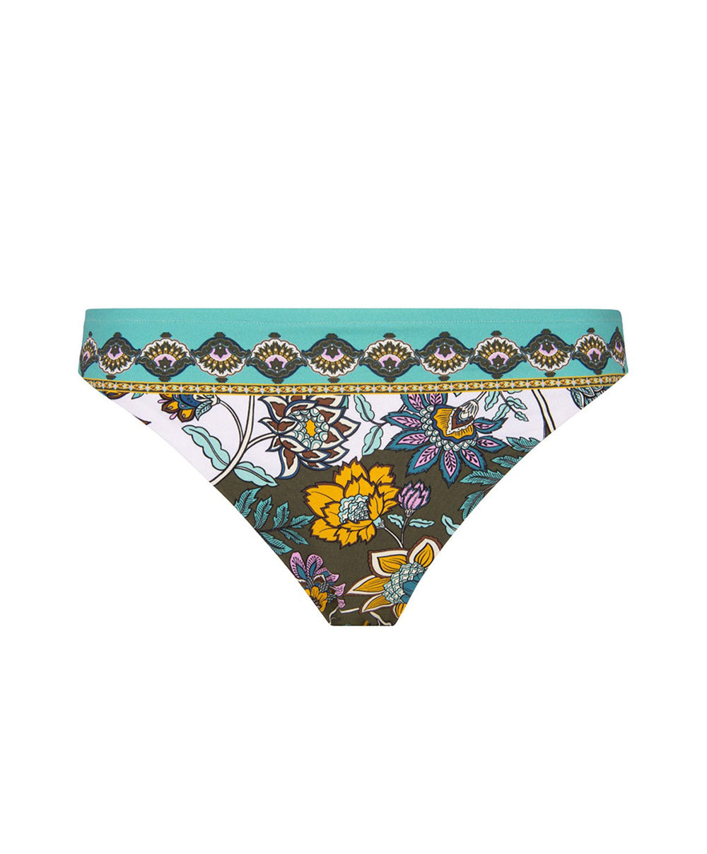 Slip de bain taille basse Lise Charmel bain Fleur Persane bronze ABB0467-BP