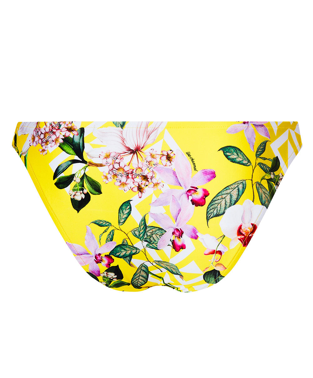 Slip de bain taille basse Lise Charmel bain Jardin Délice soleil jaune ABB0478-SD