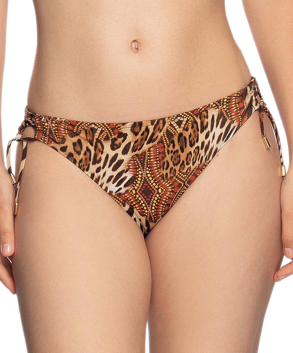 Slip de bain taille basse Lise Charmel bain Splendeur Féline panthère ABB0443-GF