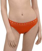 Slip de bain taille basse Lise Charmel bain Ajourage Couture curry ABA0415-CC