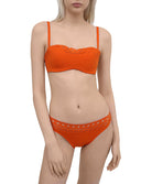 Slip de bain taille basse Lise Charmel bain Ajourage Couture curry ABA0415-CC