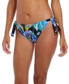 Slip de bain taille basse nouette Fantasie swim Paradise Bay Aqua Multi FS6478-AQM face