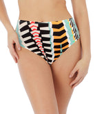 Slip de bain taille haute Bassline multicolore Freya swim AS7056-MUI