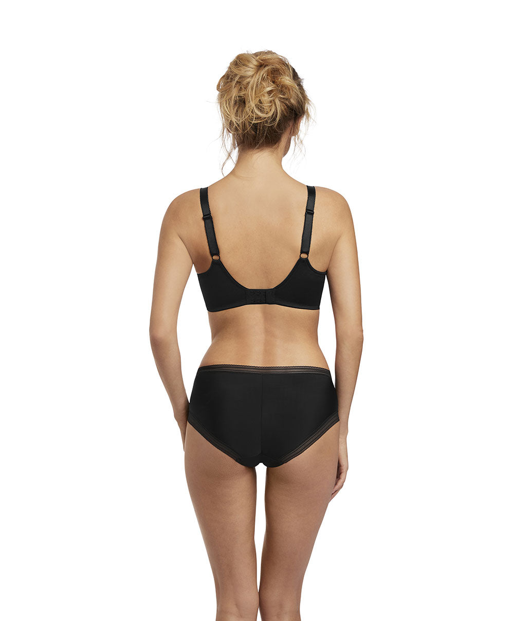 Slip dos opaque Fantasie Fusion noir FL3095-BLK