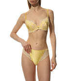 Slip dos opaque en soie Lise Charmel Splendeur soie vanille ACC0280-SVA