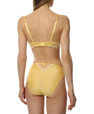 Slip dos opaque en soie Lise Charmel Splendeur soie vanille ACC0280-SVA