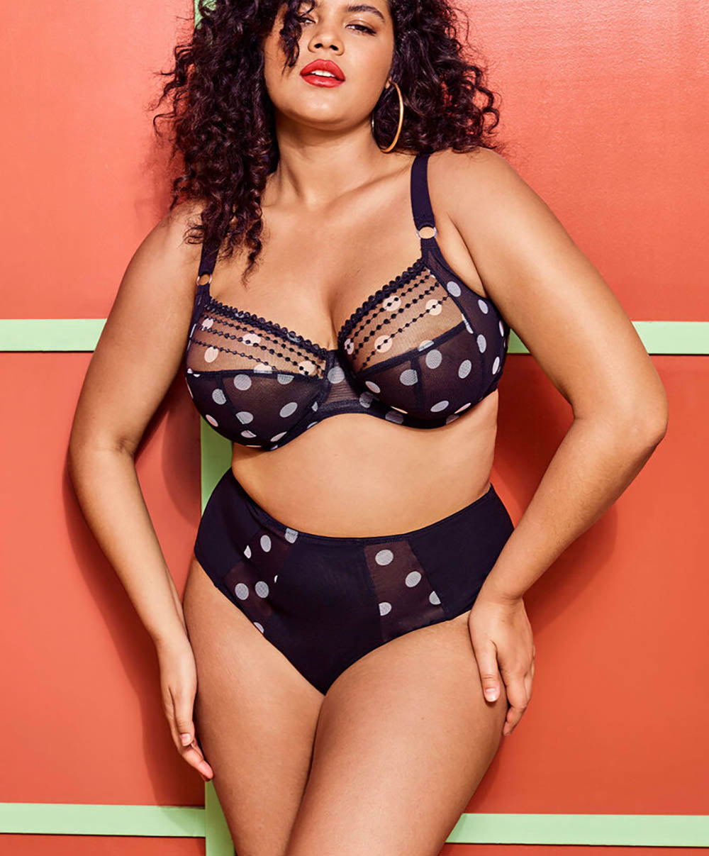 Slip couvrant Elomi Matilda Black dot EL8908-BDT