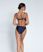 Slip "Fantaisie" Lise Charmel Déesse en Glam marine argent ACH0215-MA