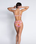 Slip "Fantaisie" Lise Charmel Jardins de Lumière bouquet multicolore ACH0249-BL