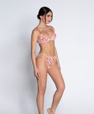 Slip "Fantaisie" Lise Charmel Jardins de Lumière bouquet multicolore ACH0249-BL