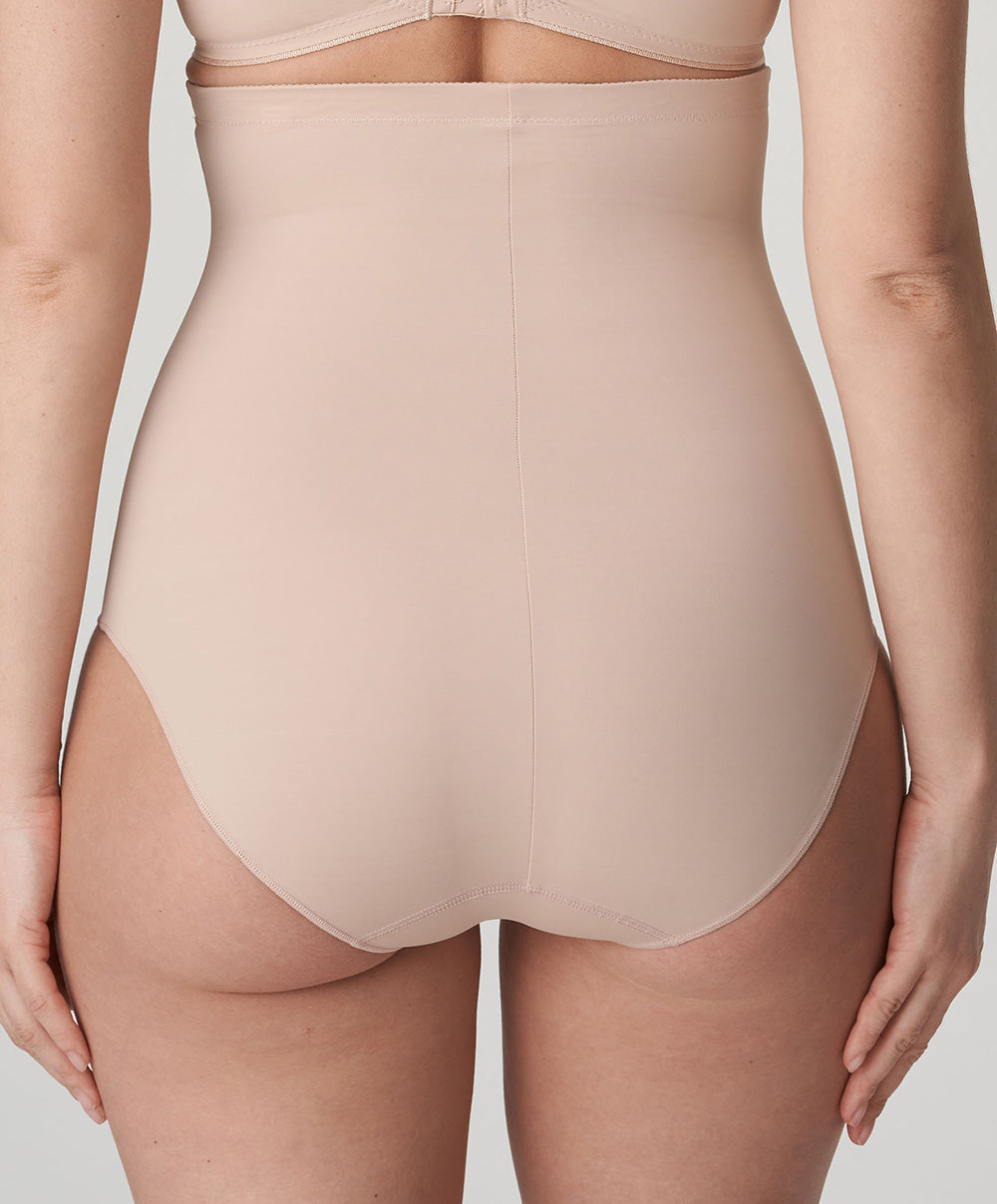 Slip gainant taille très haute PrimaDonna Perle café au lait 0562343-CAL