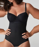 Slip gainant taille très haute invisible PrimaDonna Figuras charbon 0563253-CHB