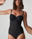 Slip gainant taille très haute invisible PrimaDonna Figuras charbon 0563253-CHB