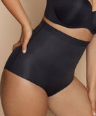 Slip gainant taille très haute invisible PrimaDonna Figuras charbon 0563253-CHB