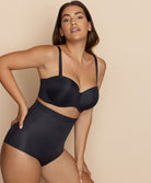 Slip gainant taille très haute invisible PrimaDonna Figuras charbon 0563253-CHB