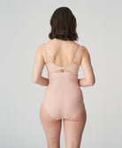 Slip gainant taille très haute invisible PrimaDonna Figuras rose poudré 0563253-PWD