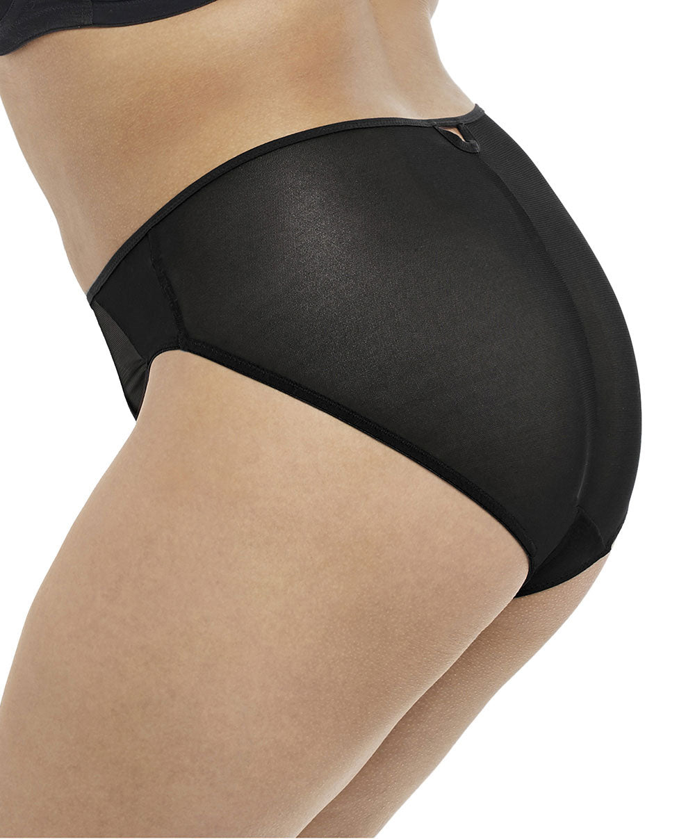 Slip grande taille Elomi Sachi noir 