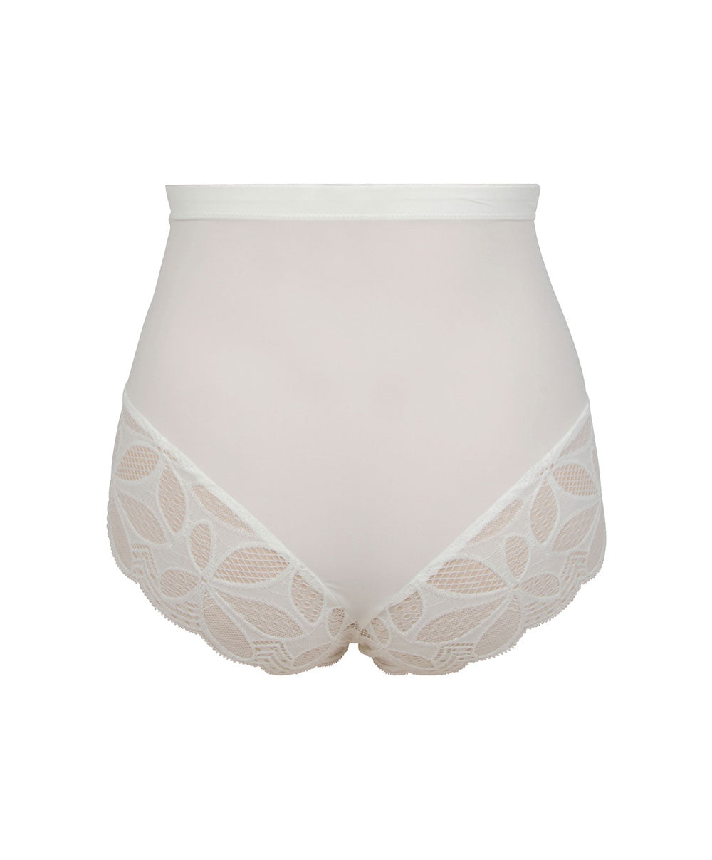 Culotte gainante taille haute Antigel de Lise Charmel Stricto Sensuelle écru nacre ECH0617-EN