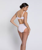 Slip haut dos opaque Lise Charmel Sublime en Dentelle blanc ACH0313-BL