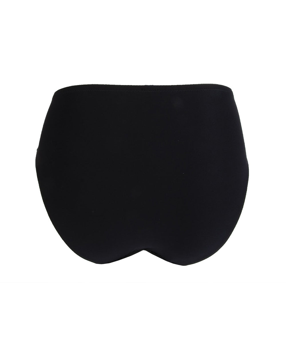 Slip haut dos opaque Lise Charmel Sublime en Dentelle noir ACH0313-NO