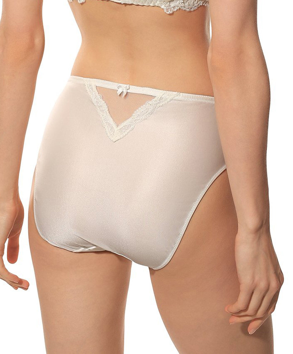 Slip haut en soie Lise Charmel Splendeur soie écru nacre ACC0380-EN