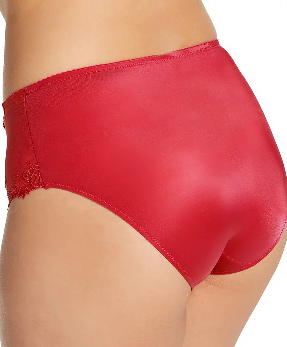 Slip haut grande taille Lise Charmel Dressing Floral rouge BCC0388-DS