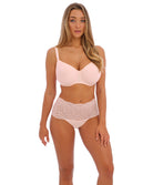 Slip invisible stretch taille haute dentelle Fantasie Lace Ease blush FL2330-BLH