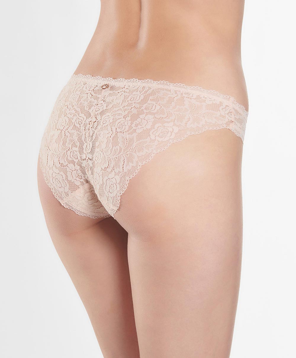 Culotte italienne Rosessence nude été Aubade HK27-NETE