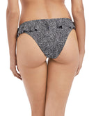 Slip de bain italien à volants Run Wild Freya swimwear Black
