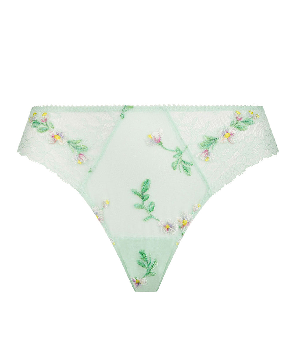 Slip "Séduction" Lise Charmel Amour Nymphéa jade  ACH0759-JA