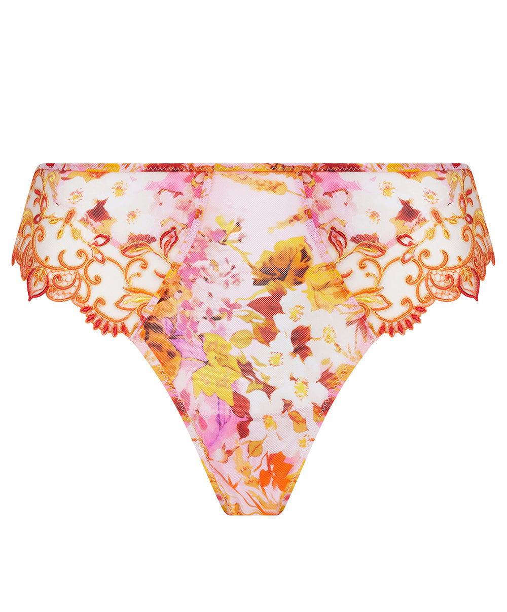 Slip "Séduction" Lise Charmel Jardins de Lumière bouquet multicolore ACH0749-BL