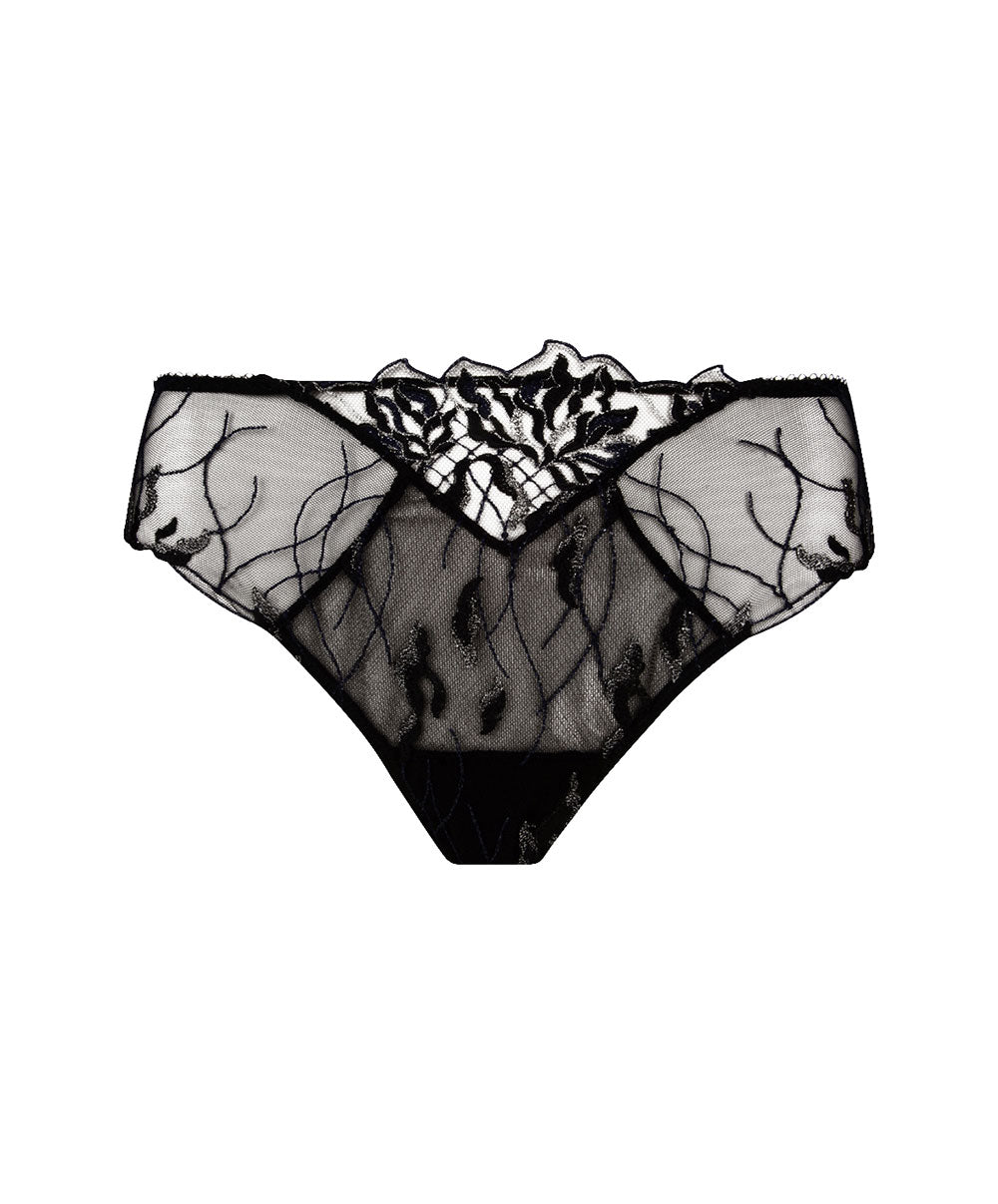Slip "Séduction" Lise Charmel Les Nuits Chics nuit argent ACH0735-NA