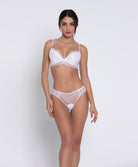 Culotte italienne Lise Charmel Sublime en Dentelle blanc ACH0713-BL