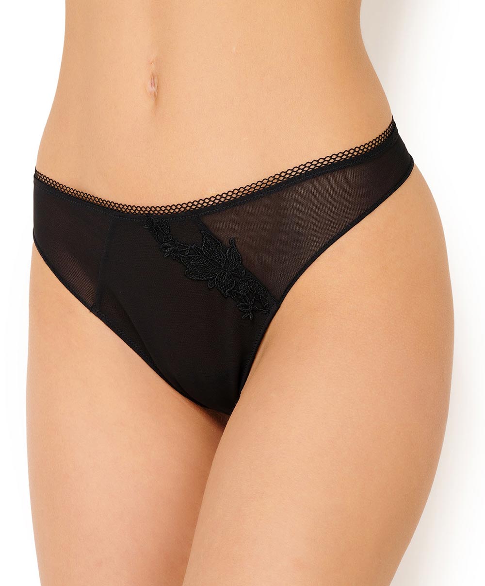 Culotte italienne Lise Charmel Éco Affinité noir ACG0713-NO