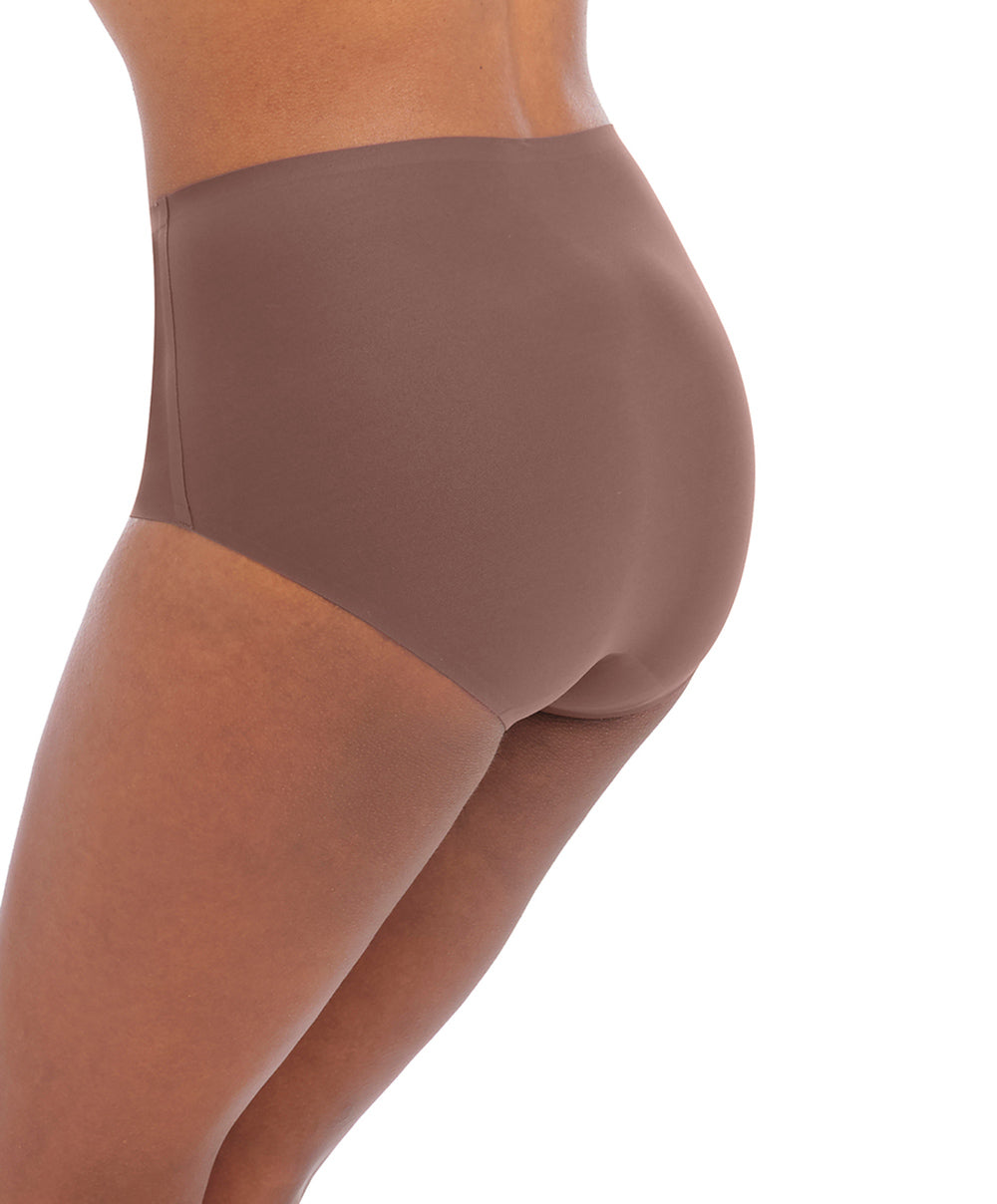 Slip invisible stretch taille haute Fantasie  Smoothease coffee roast FL2328-CRT