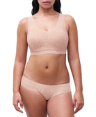 Slip taille basse Chantelle Softstretch imprimé sepent clair C11D30-A20 3