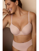 Slip taille haute invisible PrimaDonna Figuras rose poudré 0563251-PWD