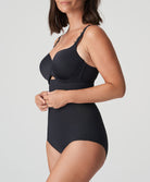 Slip ventre plat gainant taille très haute PrimaDonna Perle charbon 0562344-CHB
