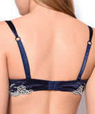 Soutien-gorge corbeille Lise Charmel Splendeur soie marine
