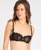 Soutien-gorge corbeille couture verticale Lise Charmel Soir de Venise noir ACA3403-ND