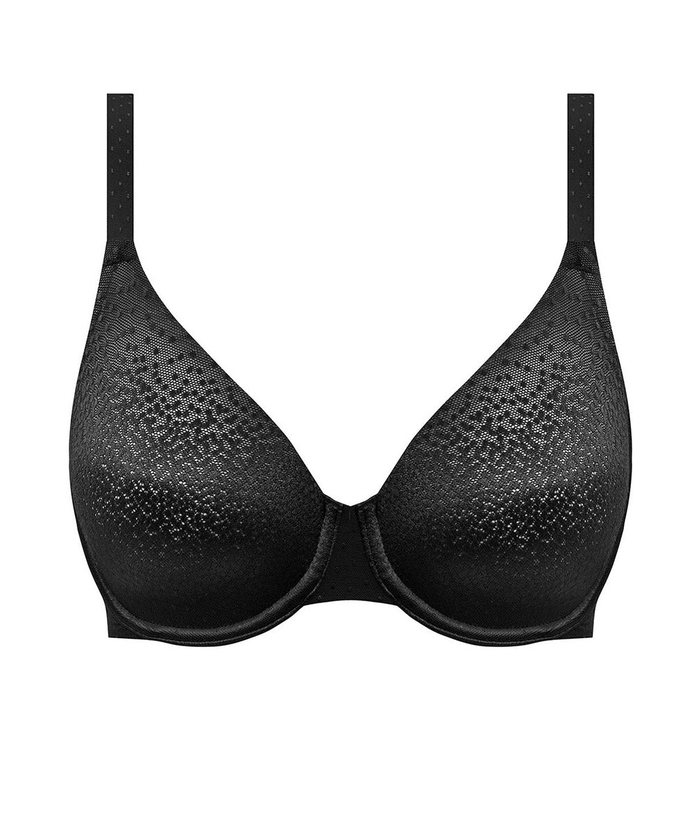 Soutien-gorge à armatures lissant Wacoal Back Appeal noir WA855303-BLK