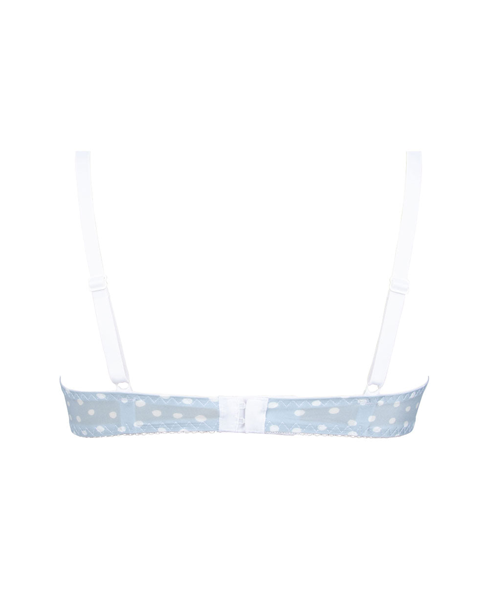 Soutien-gorge armature Antigel de Lise Charmel Pois Sixties bleu sterling ECH6092-BS