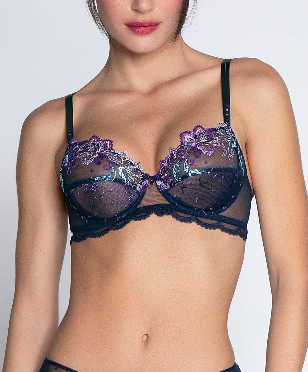 Soutien-gorge armatures Lise Charmel Déesse Désirs mauve ACH6077-MD