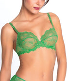 Soutien-gorge armature Lise Charmel Dressing Floral émeraude ACC6088-DE