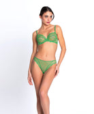 Soutien-gorge armature Lise Charmel Dressing Floral émeraude ACC6088-DE