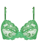 Soutien-gorge armature Lise Charmel Dressing Floral émeraude ACC6088-DE