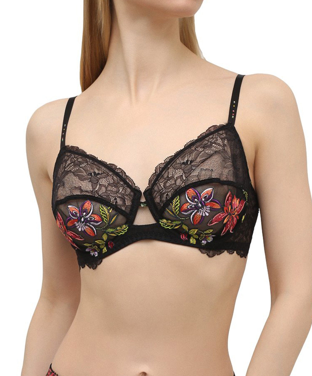 Soutien-gorge armature Lise Charmel Fleurs de Nuit nuit summer ACG6073-NS
