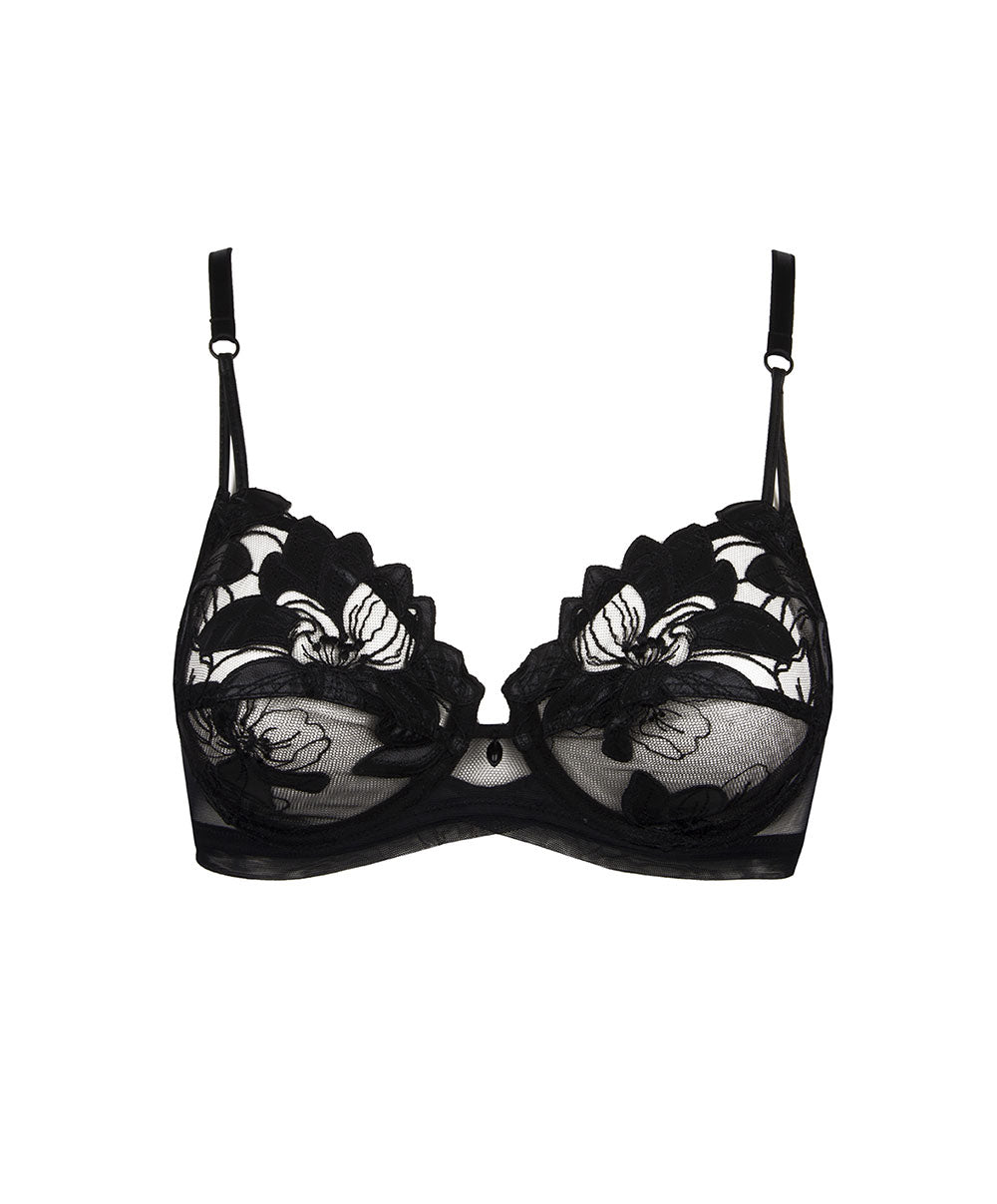 【LISE CHARMEL】新作ブラ★Glamour Couture★ARMATURE Underwired bra Lise Charmel red Glamour Couture