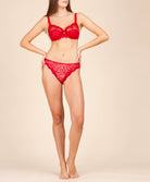 Soutien-gorge armatures Lise Charmel Soir de Venise rouge ACA6003-RV	2